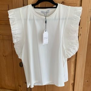 NWT English Factory White Shirt-Large